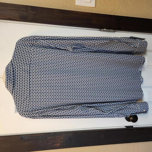 BOSS Men's Slim Fit Stretch Patterned Dress Shirt XXL - Picture 7 of 9